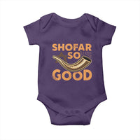 Shofar So Good Baby Onesie Funny Rosh Hashanah Jewish Holiday Gift - Wonder Print Shop
