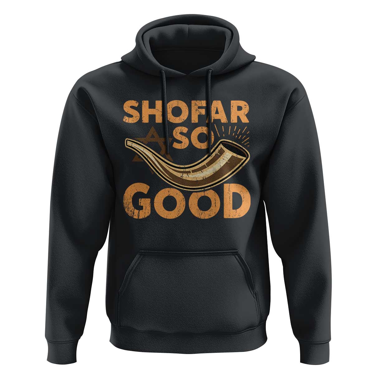 Shofar So Good Hoodie Funny Rosh Hashanah Jewish Holiday Gift - Wonder Print Shop