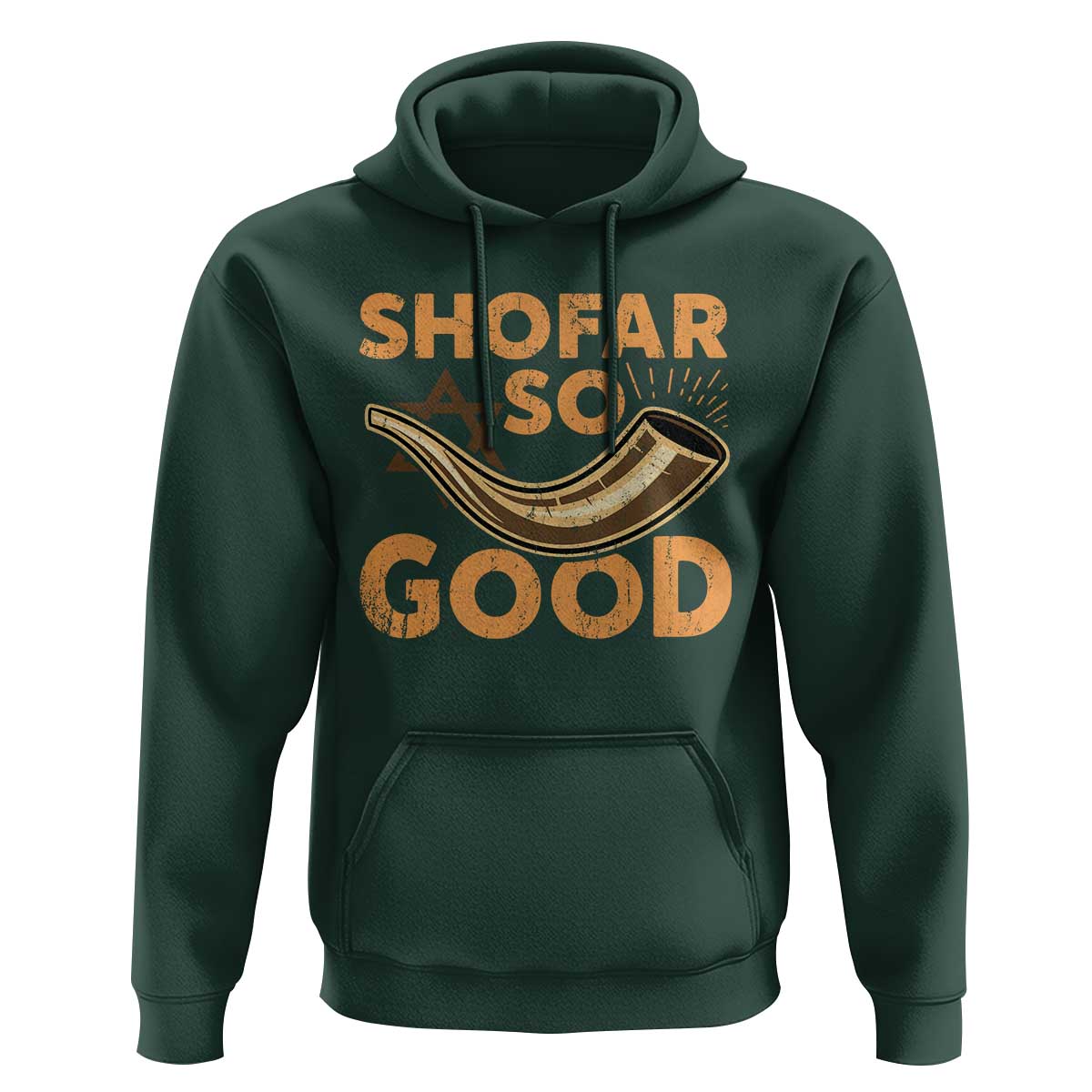 Shofar So Good Hoodie Funny Rosh Hashanah Jewish Holiday Gift - Wonder Print Shop