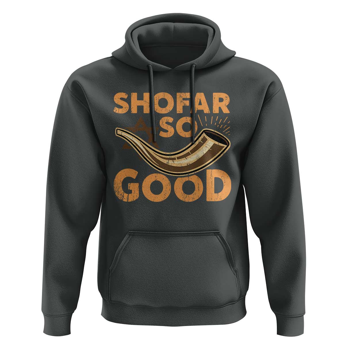Shofar So Good Hoodie Funny Rosh Hashanah Jewish Holiday Gift - Wonder Print Shop