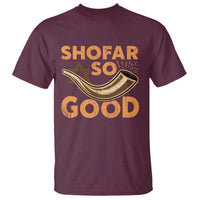 Shofar So Good T Shirt Funny Rosh Hashanah Jewish Holiday Gift - Wonder Print Shop