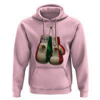 Mexican Boxing Gloves Hoodie Retro Vintage Mexico Flag Boxer
