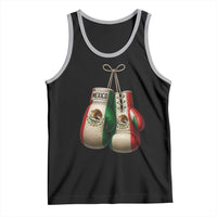 Mexican Boxing Gloves Tank Top Retro Vintage Mexico Flag Boxer