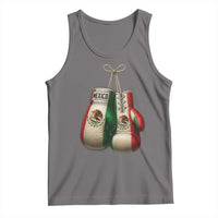 Mexican Boxing Gloves Tank Top Retro Vintage Mexico Flag Boxer