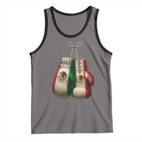 Mexican Boxing Gloves Tank Top Retro Vintage Mexico Flag Boxer