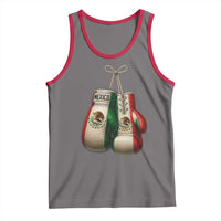 Mexican Boxing Gloves Tank Top Retro Vintage Mexico Flag Boxer