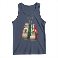 Mexican Boxing Gloves Tank Top Retro Vintage Mexico Flag Boxer