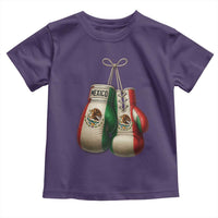Mexican Boxing Gloves Toddler T Shirt Retro Vintage Mexico Flag Boxer