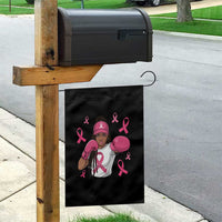 Black Women Fight Breast Cancer Awareness Garden Flag Pink Ribbon African American