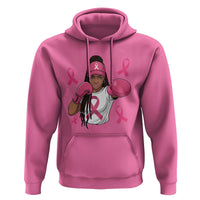 Black Women Fight Breast Cancer Awareness Hoodie Pink Ribbon African American