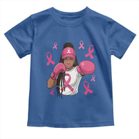 Black Women Fight Breast Cancer Awareness Toddler T Shirt Pink Ribbon African American