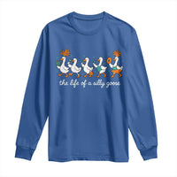 The Life Of A Silly Goose Long Sleeve Shirt Funny Concert Outfit Country Music Fan - Wonder Print Shop