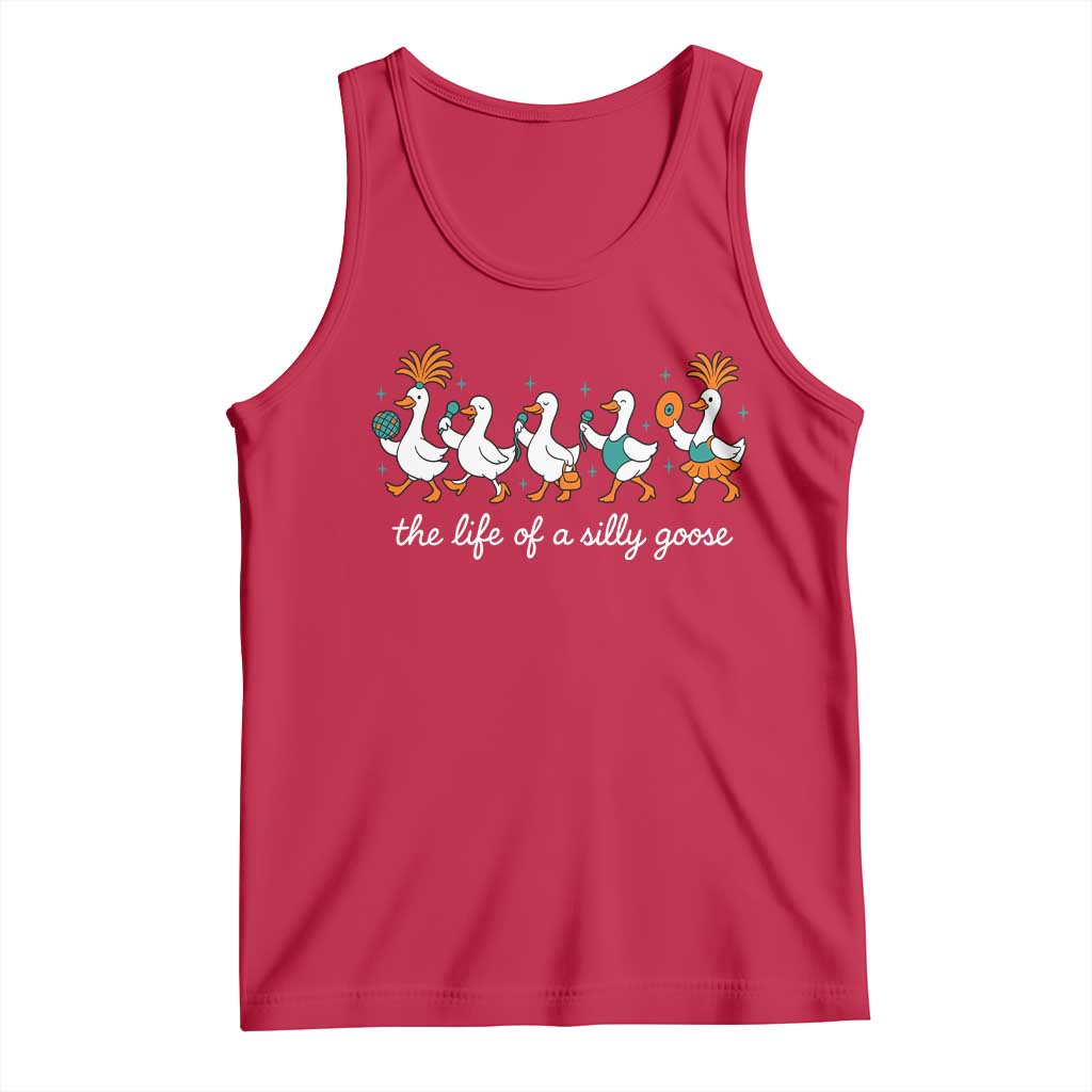 The Life Of A Silly Goose Tank Top Funny Concert Outfit Country Music Fan - Wonder Print Shop