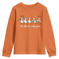 The Life Of A Silly Goose Youth Sweatshirt Funny Concert Outfit Country Music Fan - Wonder Print Shop