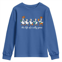 The Life Of A Silly Goose Youth Sweatshirt Funny Concert Outfit Country Music Fan - Wonder Print Shop