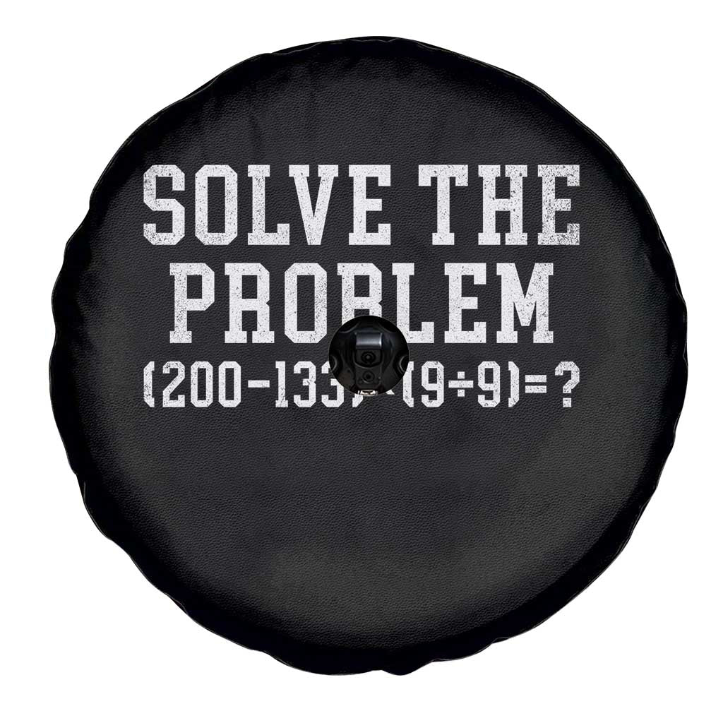 Funny Six Seven Spare Tire Cover Math Teacher Joke 67 Meme Gen Alpha Slang - Wonder Print Shop
