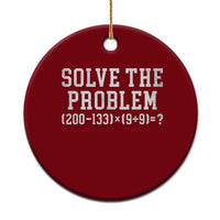 Funny Six Seven Ceramic Ornament Math Teacher Joke 67 Meme Gen Alpha Slang - Wonder Print Shop