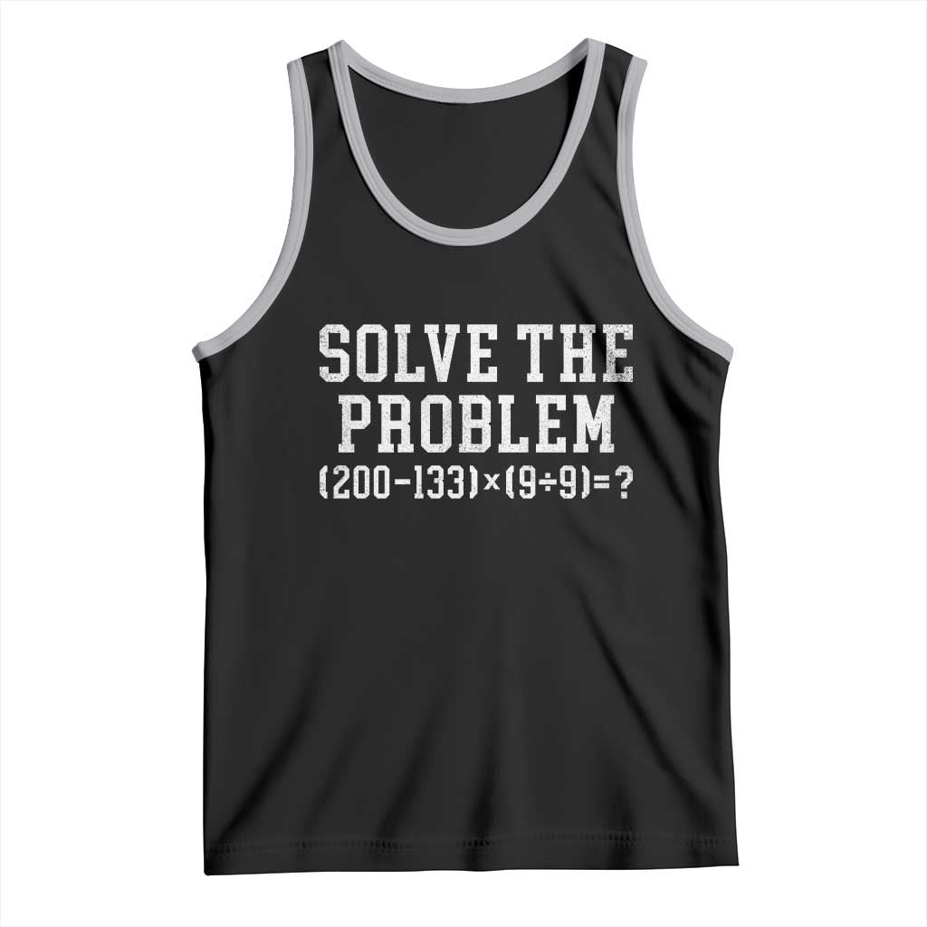 Funny Six Seven Tank Top Math Teacher Joke 67 Meme Gen Alpha Slang - Wonder Print Shop