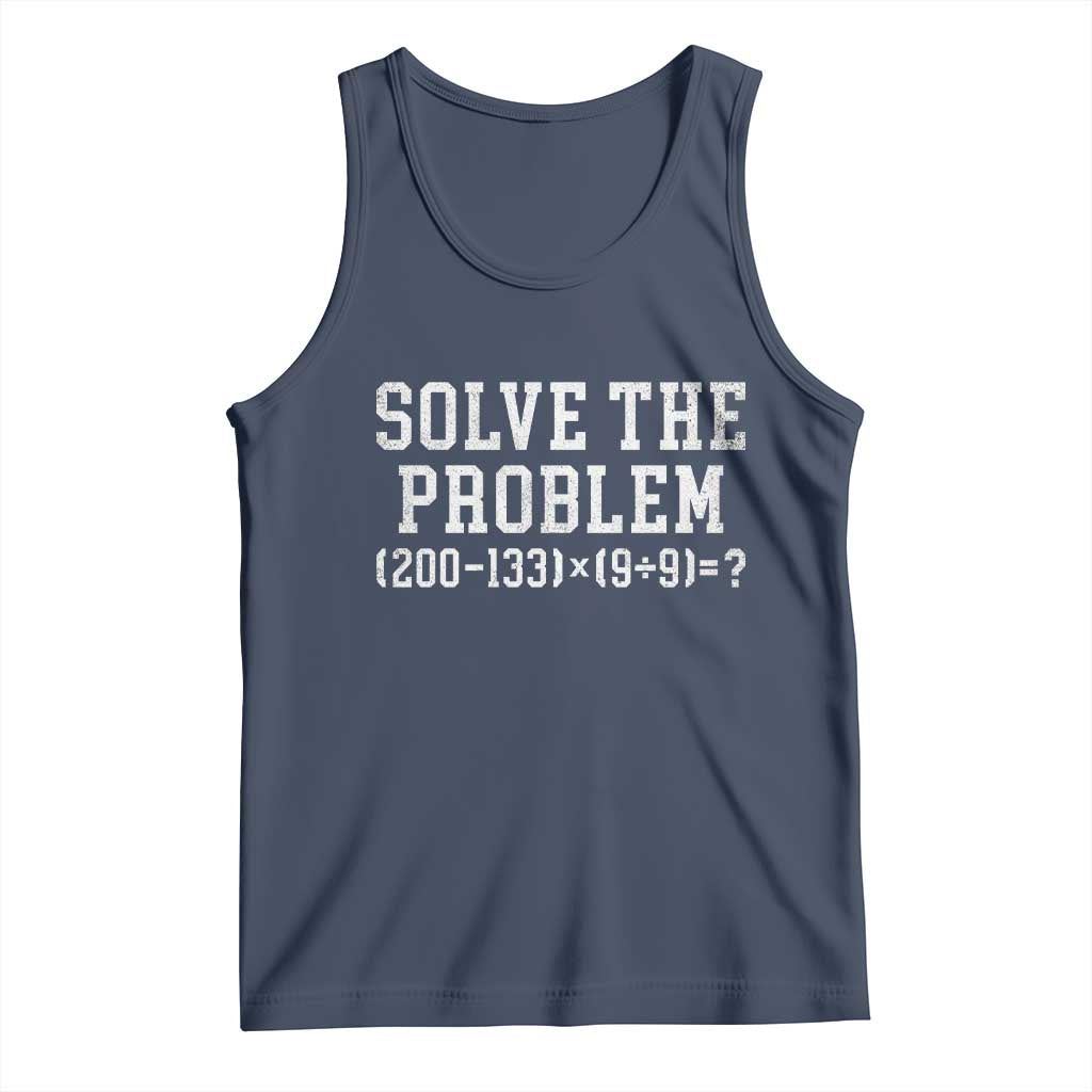 Funny Six Seven Tank Top Math Teacher Joke 67 Meme Gen Alpha Slang - Wonder Print Shop