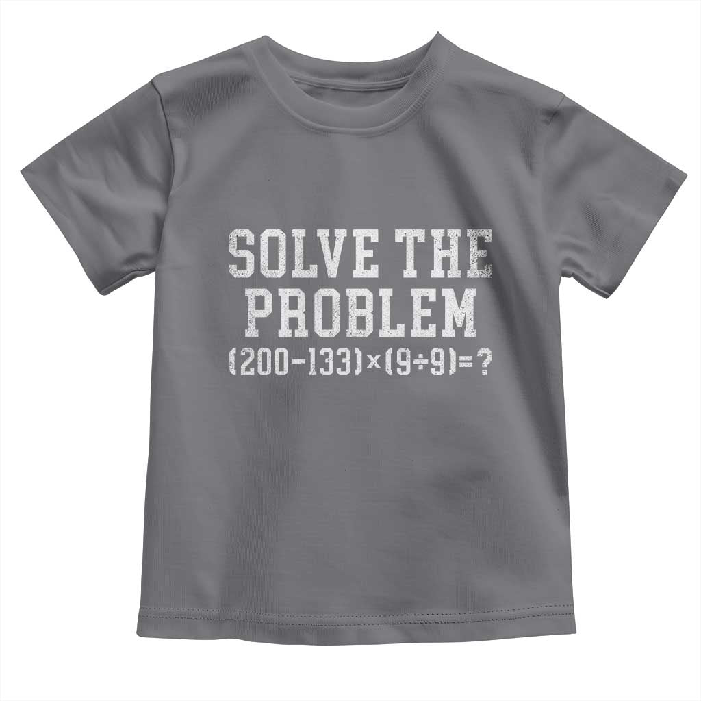 Funny Six Seven Toddler T Shirt Math Teacher Joke 67 Meme Gen Alpha Slang - Wonder Print Shop