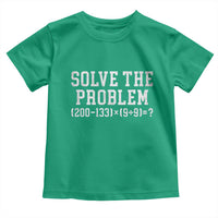 Funny Six Seven Toddler T Shirt Math Teacher Joke 67 Meme Gen Alpha Slang - Wonder Print Shop