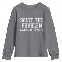 Funny Six Seven Youth Sweatshirt Math Teacher Joke 67 Meme Gen Alpha Slang - Wonder Print Shop