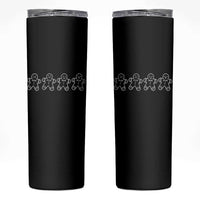 Christmas Gingerbread Cookies Skinny Tumbler Festive Holiday Outfit - Wonder Print Shop