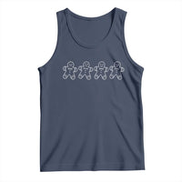 Christmas Gingerbread Cookies Tank Top Festive Holiday Outfit - Wonder Print Shop