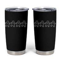 Christmas Gingerbread Cookies Tumbler Cup Festive Holiday Outfit - undefined