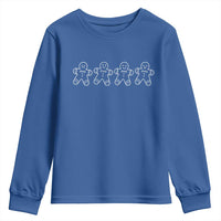 Christmas Gingerbread Cookies Youth Sweatshirt Festive Holiday Outfit - Wonder Print Shop