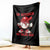 Red October Phillies Throw Blanket Philadelphia Baseball Drip Boy - Wonder Print Shop