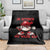 Red October Phillies Throw Blanket Philadelphia Baseball Drip Boy - Wonder Print Shop