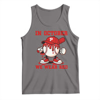 Red October Phillies Tank Top Philadelphia Baseball Drip Boy - Wonder Print Shop