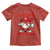 Red October Phillies Toddler T Shirt Philadelphia Baseball Drip Boy - Wonder Print Shop