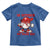Red October Phillies Toddler T Shirt Philadelphia Baseball Drip Boy - Wonder Print Shop