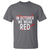 In October We Wear Red T Shirt Philadelphia Baseball Phillies - Wonder Print Shop