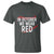 In October We Wear Red T Shirt Philadelphia Baseball Phillies - Wonder Print Shop