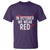 In October We Wear Red T Shirt Philadelphia Baseball Phillies - Wonder Print Shop