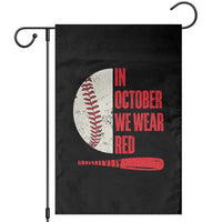 Red October Phillies Garden Flag Retro Philadelphia Baseball Fan - Wonder Print Shop