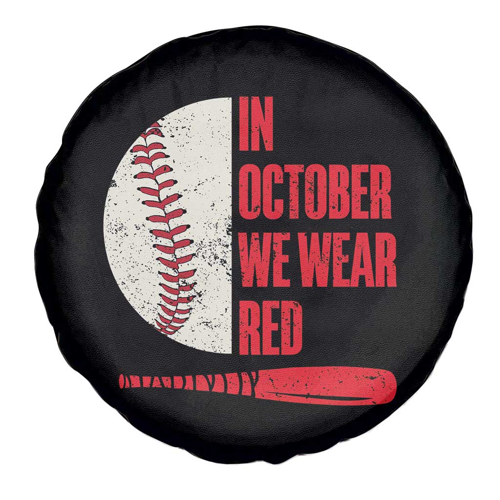 Red October Phillies Spare Tire Cover Retro Philadelphia Baseball Fan - Wonder Print Shop