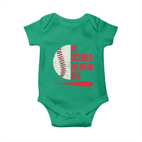 Red October Phillies Baby Onesie Retro Philadelphia Baseball Fan - Wonder Print Shop