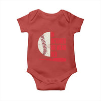 Red October Phillies Baby Onesie Retro Philadelphia Baseball Fan - Wonder Print Shop