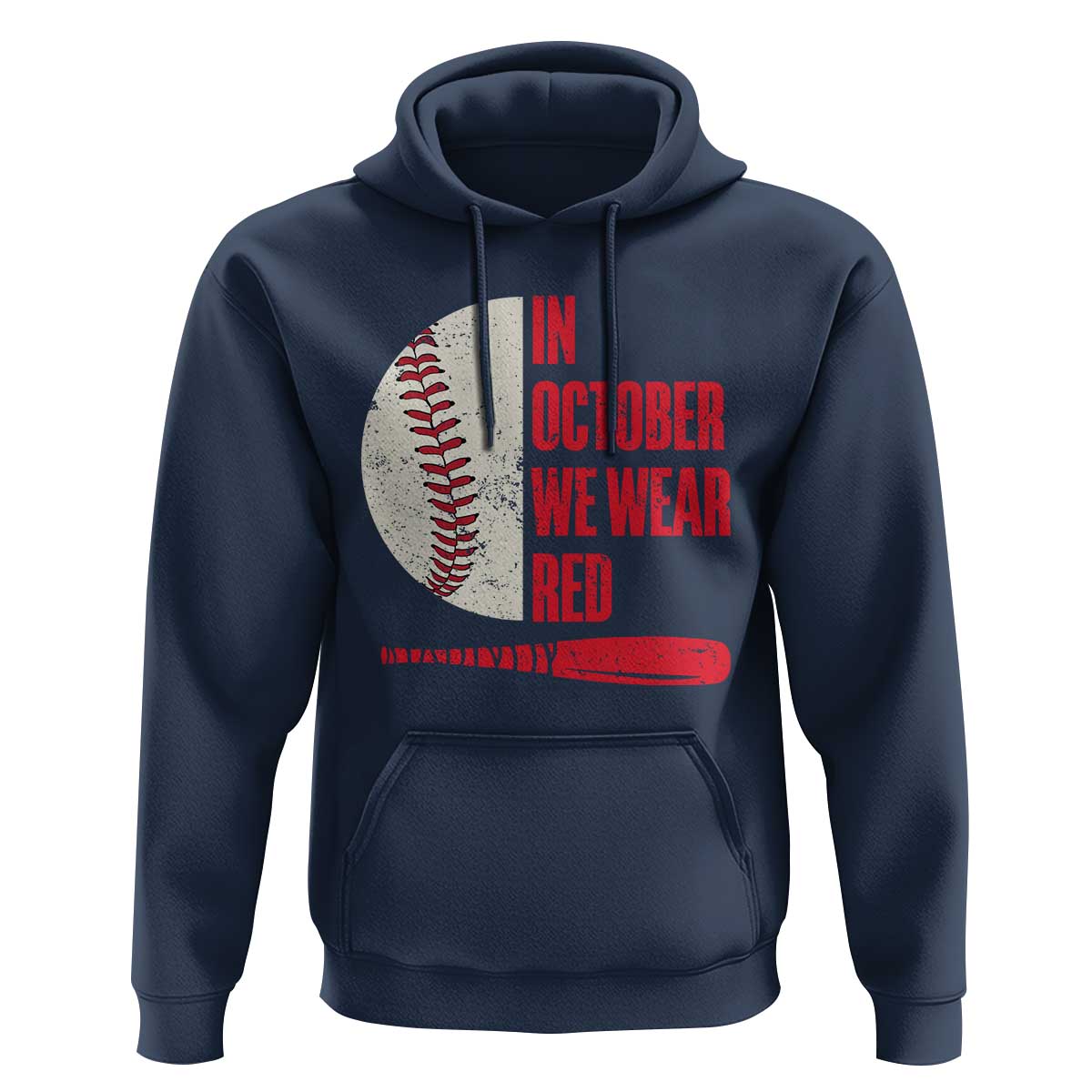 Red October Phillies Hoodie Retro Philadelphia Baseball Fan - Wonder Print Shop