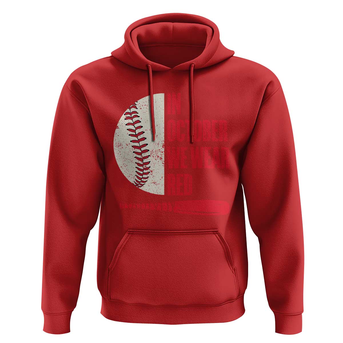 Red October Phillies Hoodie Retro Philadelphia Baseball Fan - Wonder Print Shop