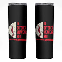 Red October Phillies Skinny Tumbler Retro Philadelphia Baseball Fan - Wonder Print Shop