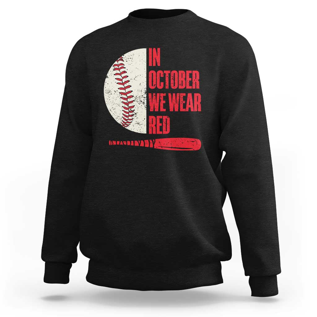 Red October Phillies Sweatshirt Retro Philadelphia Baseball Fan - Wonder Print Shop