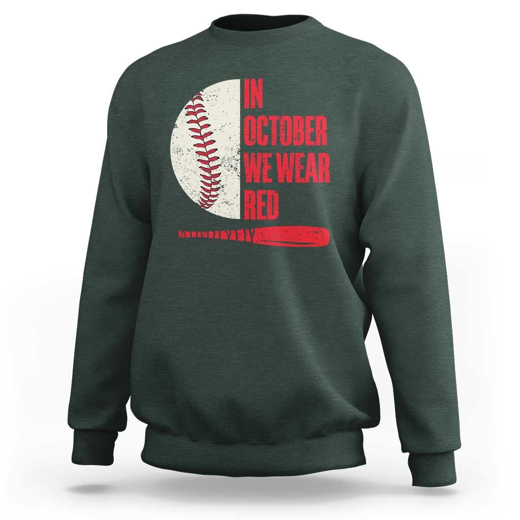 Red October Phillies Sweatshirt Retro Philadelphia Baseball Fan - Wonder Print Shop