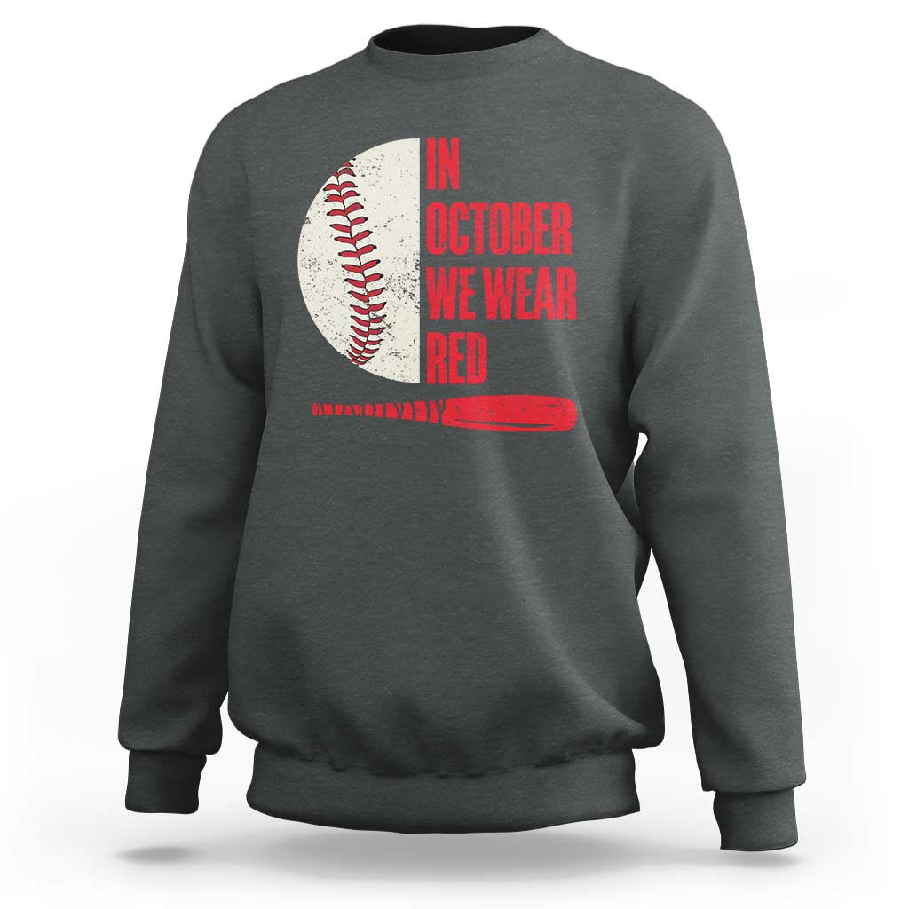 Red October Phillies Sweatshirt Retro Philadelphia Baseball Fan - Wonder Print Shop