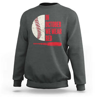 Red October Phillies Sweatshirt Retro Philadelphia Baseball Fan - Wonder Print Shop