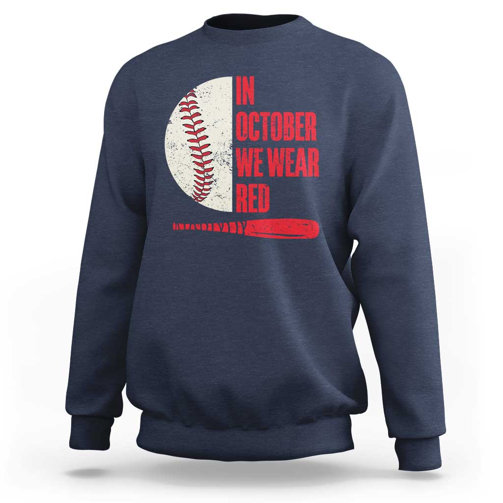 Red October Phillies Sweatshirt Retro Philadelphia Baseball Fan - Wonder Print Shop